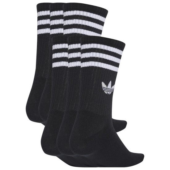 Adidas Κάλτσες 3-Stripes Crew Socks 6 pairs